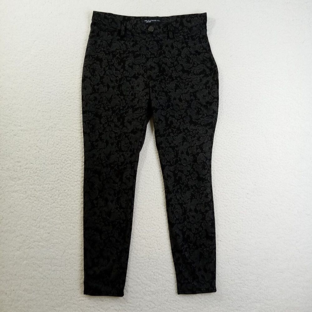 Lee Platinum Label Leggings Pants Womens Sz M Black‎ Activewear